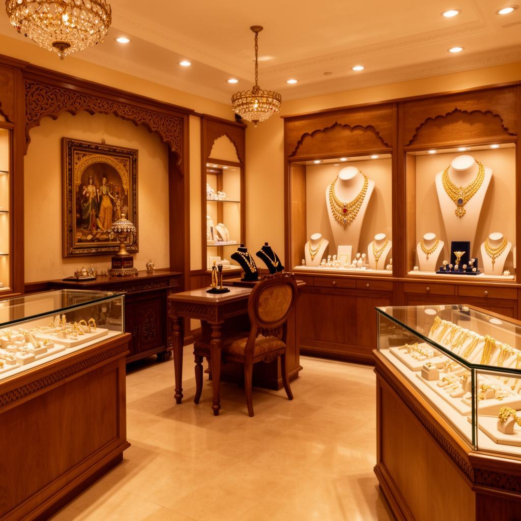 Gehna Jewelry Store Interior