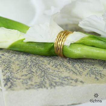 Fascinating 18K Gold Stacking Rings