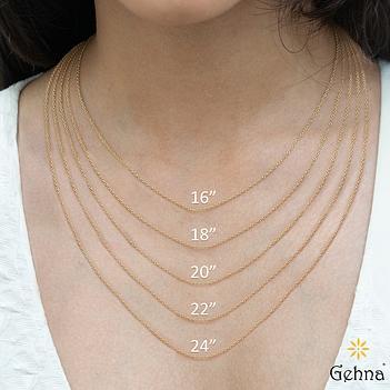 String of Beauty Pearl & Precious Stone 18K Gold Chain (18 Inches)