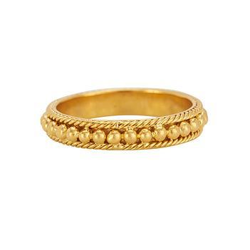 Magnificent 18K Yellow Gold Stacking Rings
