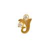 22K Yellow Gold Gold Diamond Nosepins for women image 1