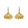 18K Yellow Gold Gold Diamond Jhumki for women image 1