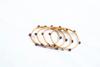 22K Yellow Gold Gold Cultured Freshwater Pearl,Ruby,Garnet,Emerald Bangle for women image 1