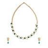 18K Yellow Gold Gold Diamond,Emerald Necklaces for women image 1