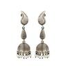 925 Sterling Silver Silver Synthetic Pearl Jhumki for women image 1