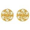 18K Yellow Gold Gold  Earrings for women image 1