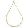 18K Yellow Gold Gold Diamond Necklaces for women image 1
