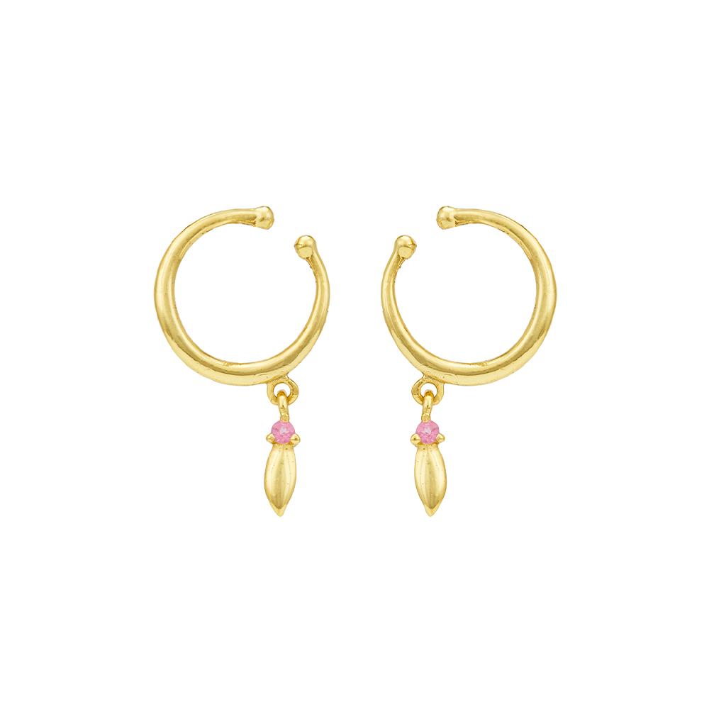 925 Sterling Silver Silver Pink Tourmaline,Tourmaline Earrings for women