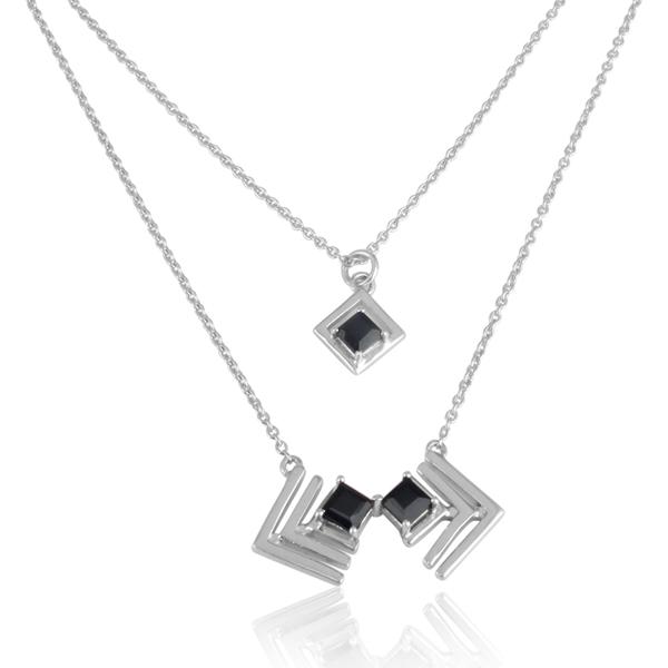 925 Sterling Silver Silver Onyx Pendants for women