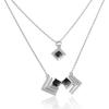 925 Sterling Silver Silver Onyx Pendants for women image 1
