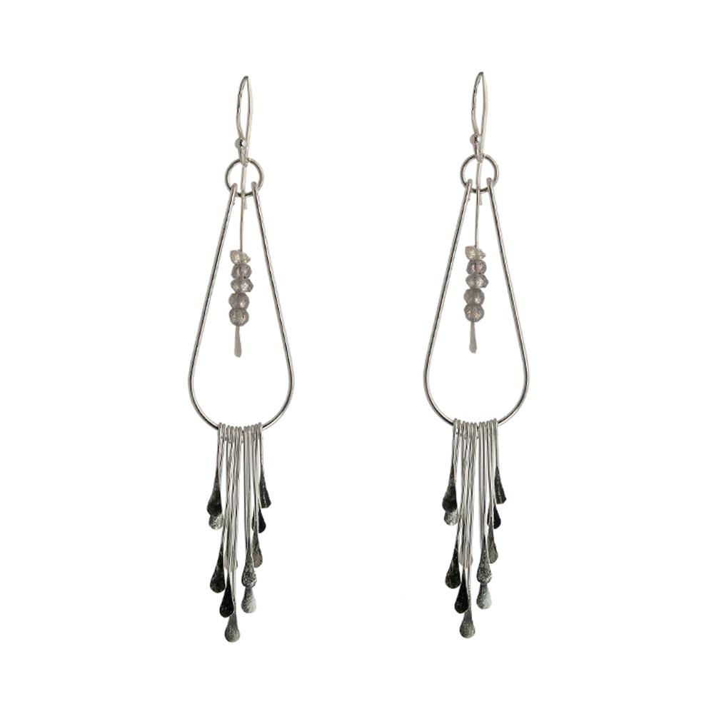 925 Sterling Silver Silver  Earrings for women