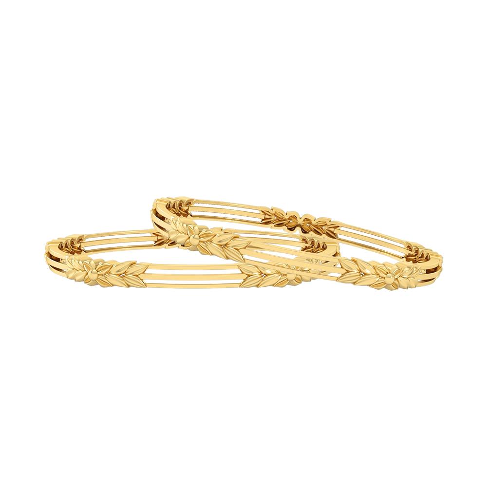 22K Yellow Gold Gold  Bangle for women