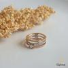 18K Yellow Gold Pink Gold,Gold,White Gold Diamond Rings for women image 1