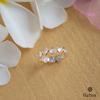 18K Yellow Gold Gold Moonstone Rings for women image 1