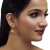 18K Yellow Gold Gold Diamond Jhumki for women image 2