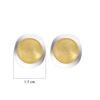 18K Yellow Gold,925 Sterling Silver Silver,Gold  Earrings for women image 2