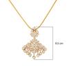 22K Yellow Gold Gold Cultured South Sea Pearl,Diamond Pendants for women image 2