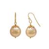 18K Yellow Gold Gold Cultured South Sea Pearl,Pearl Pendant Set for women image 2
