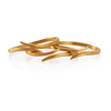 18K Yellow Gold Gold  Stacking Ring for women image 2