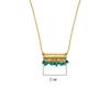 925 Sterling Silver Silver Turquoise Pendants for women image 2