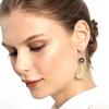 925 Sterling Silver Silver Labradorite Earrings for women image 2