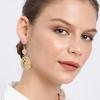 925 Sterling Silver Silver Rose Quartz Earrings for women image 2