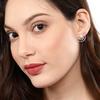 925 Sterling Silver Silver Opal Earrings for women image 2
