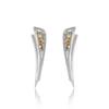 925 Sterling Silver Silver Citrine Earrings for women image 2