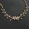 18K Yellow Gold Gold Diamond Necklaces for women image 2