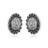 925 Sterling Silver Silver Onyx Earrings for women image 2
