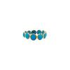 18K Yellow Gold Gold Turquoise Rings for women image 2