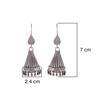 925 Sterling Silver Silver  Jhumki for women image 3