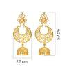18K Yellow Gold Gold  Earrings for women image 3