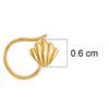 22K Yellow Gold Gold  Nosepins for women image 3