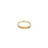 18K Yellow Gold Gold Diamond,Citrine,Emerald Stacking Ring for women image 3