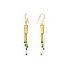 925 Sterling Silver Silver Turquoise Earrings for women image 3