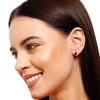 925 Sterling Silver Silver Onyx Earrings for women image 3