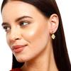 925 Sterling Silver Silver Smoky Topaz Earrings for women image 3