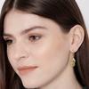 925 Sterling Silver Silver Peridot Earrings for women image 3