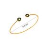 925 Sterling Silver Silver Peridot Bangle for women image 3