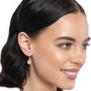925 Sterling Silver Silver Rose Quartz Earrings for women image 3