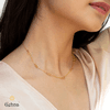 18K Yellow Gold Gold  Chain for women image 3
