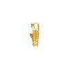 18K Yellow Gold Gold Emerald Pendants for women image 3
