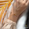 18K Yellow Gold Gold Sapphire Bracelets for women image 3
