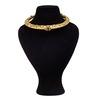 22K Yellow Gold Gold Ruby,Diamond,Uncut Diamond,Emerald Necklaces for women image 4