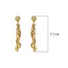 925 Sterling Silver Silver Synthetic Pearl Earrings for women image 4