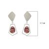 925 Sterling Silver Silver Tourmaline Earrings for women image 4