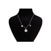 925 Sterling Silver Silver Synthetic Pearl Pendants for women image 4