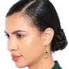925 Sterling Silver Silver Garnet Earrings for women image 4