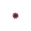 22K Yellow Gold Gold Ruby Nosepins for women image 4